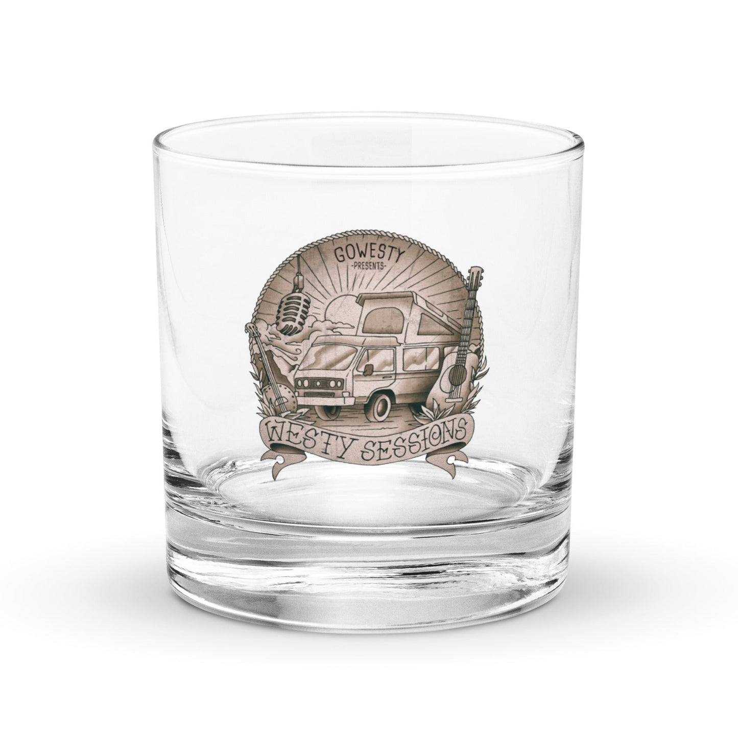 Westy Sessions Rocks Glass