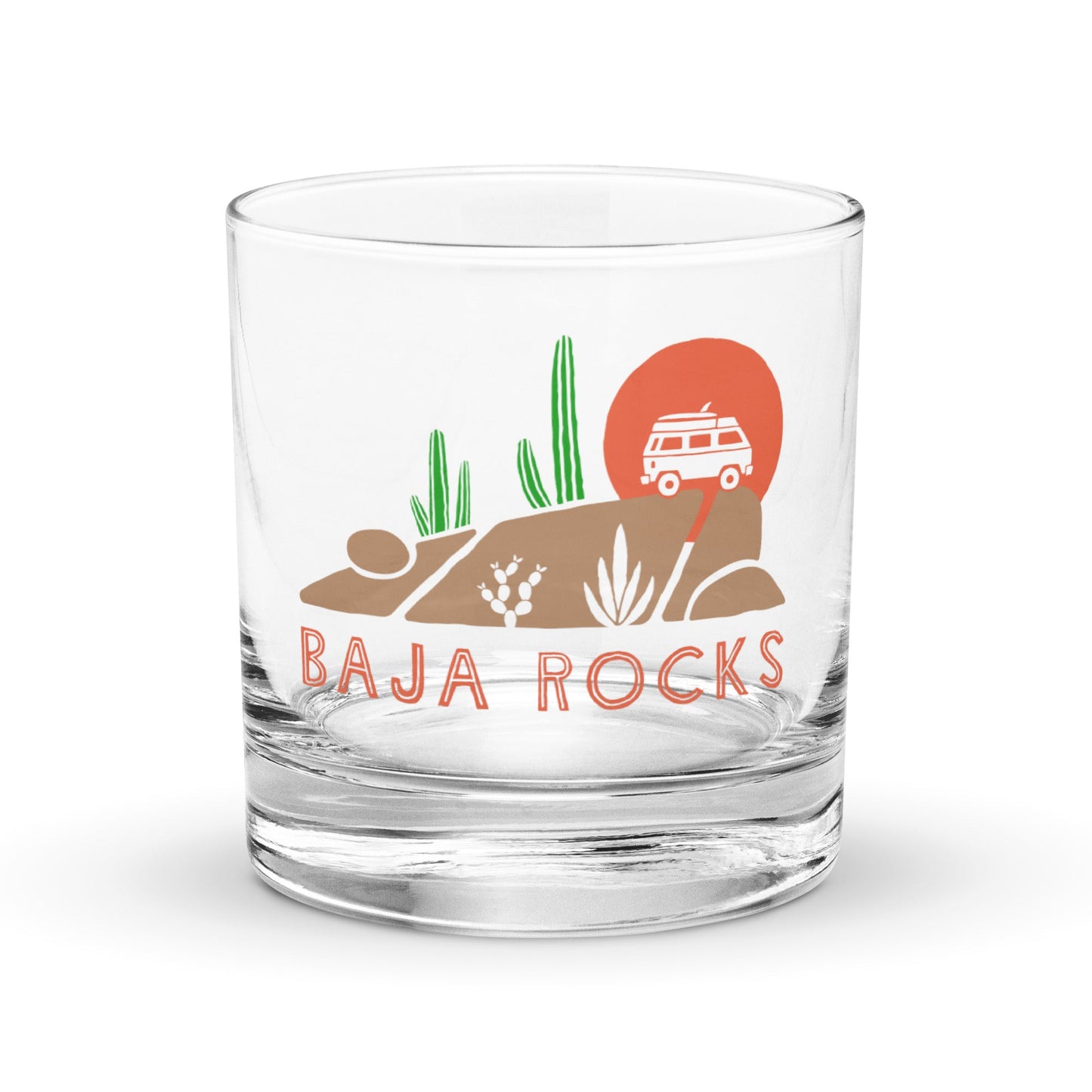 Baja Rocks Rocks Glass