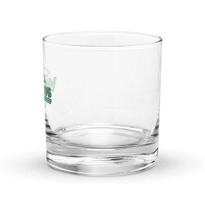 Support Your Local Van Club Green Rocks Glass