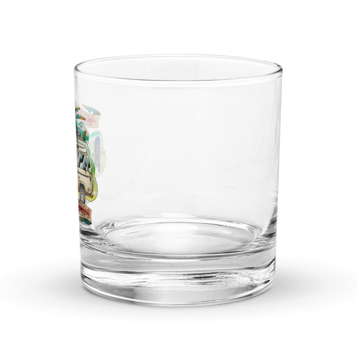 Westy Life Boardriders Rocks Glass