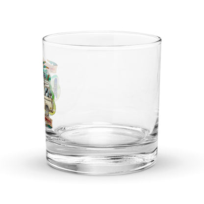 Westy Life Boardriders Rocks Glass