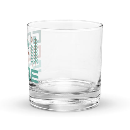 Go Outside Rocks Glass