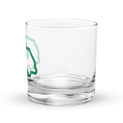 Lucky Westy Rocks Glass