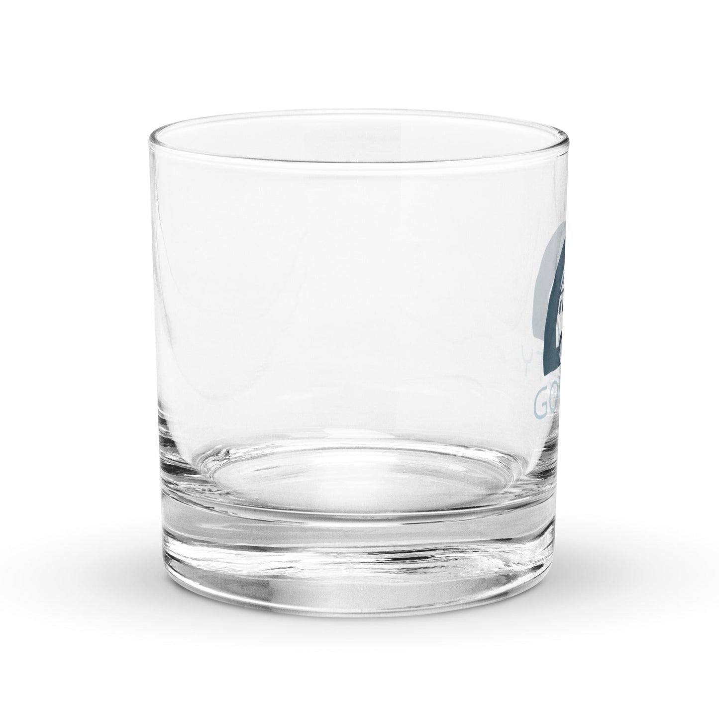 Rollyn GoWesty Logo Rocks Glass