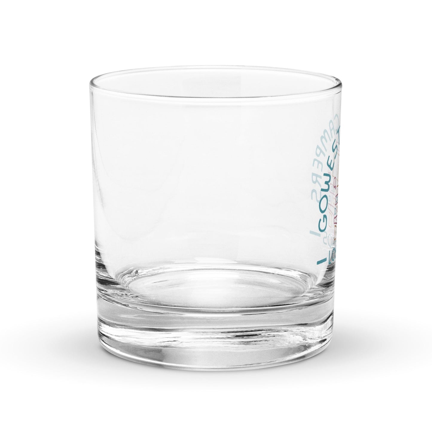 GoWesty Campers "Friendly Face" Rocks Glass