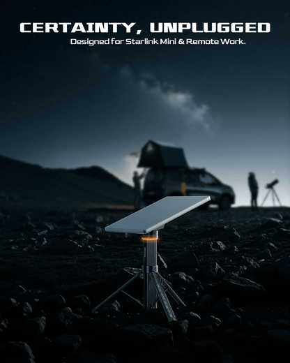RovEdge Mk-I | Starlink Mini Battery Pack | 189Wh Portable Power Tripod