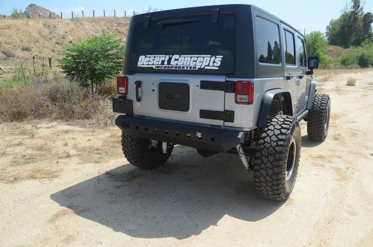 RS-7 Hammer Forged Rear Bumper (RBSTTB-07)-DV8 Offroad