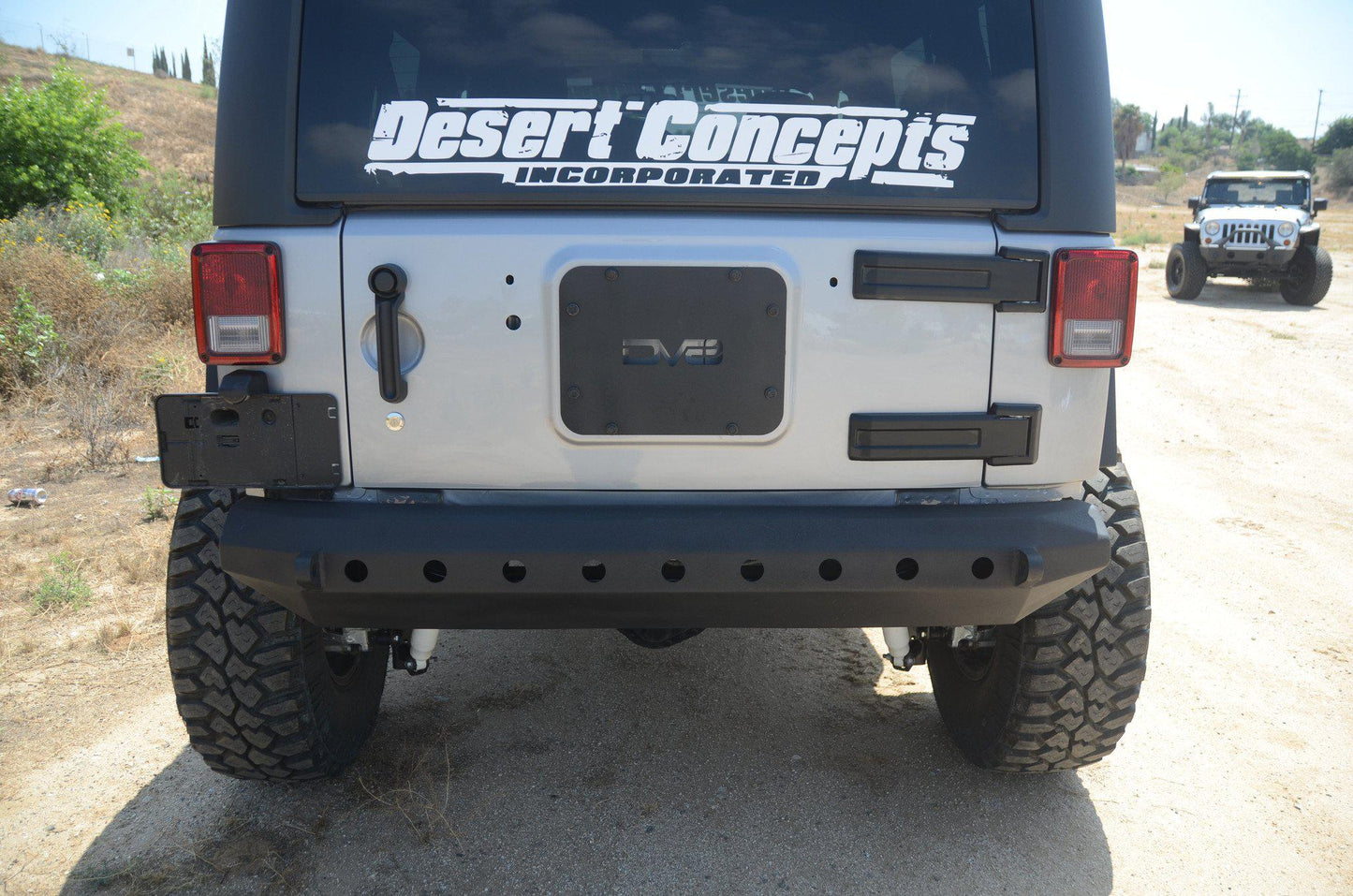 RS-7 Hammer Forged Rear Bumper (RBSTTB-07)-DV8 Offroad