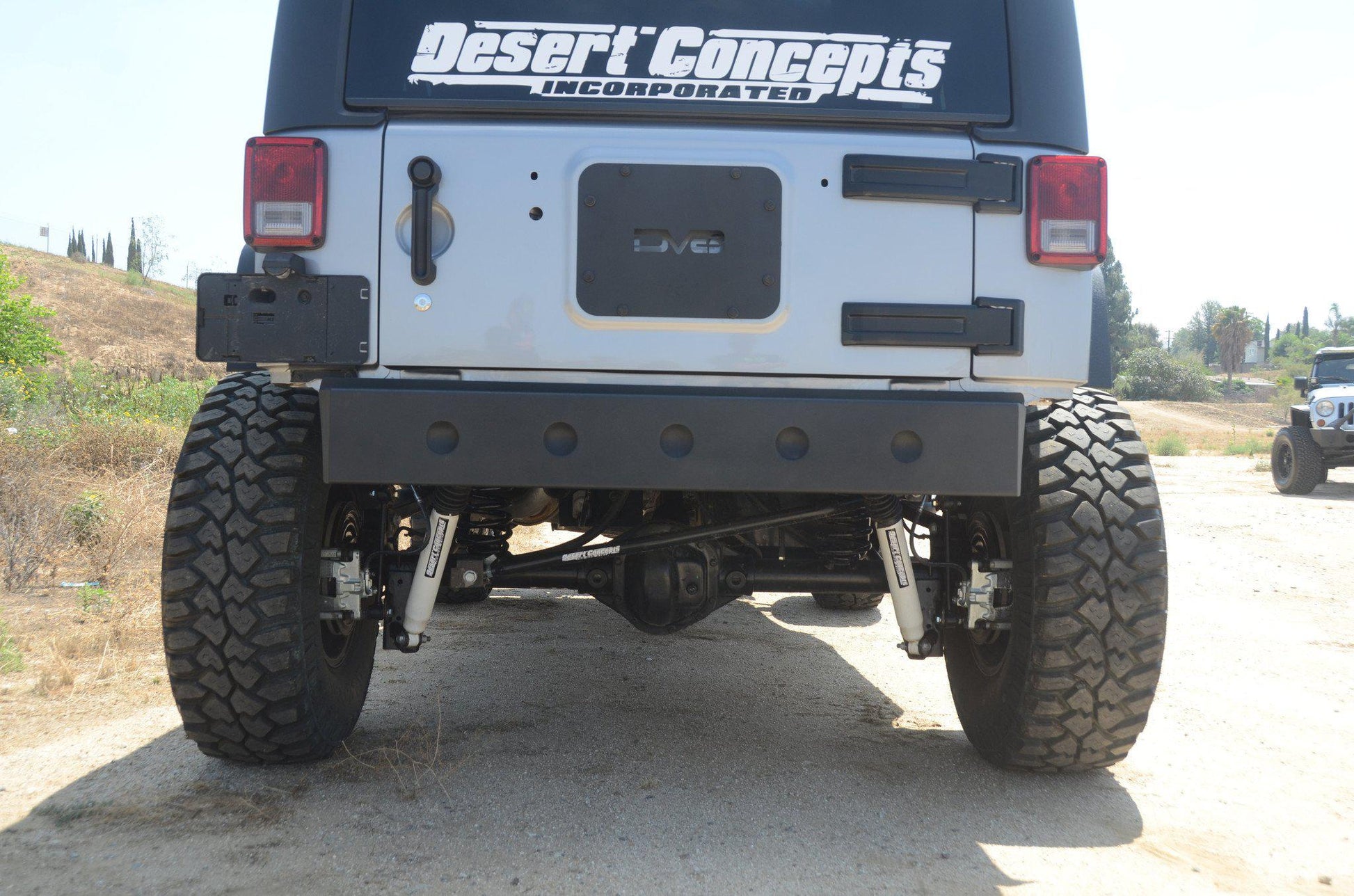 RS-8 Hammer Forged Rear Bumper (RBSTTB-08)-DV8 Offroad