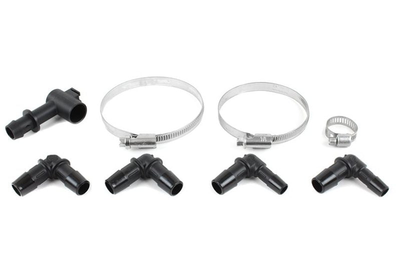 Perrin [08-14 WRX, 05-09 LGT, 05-09 OBXT, 09-13 FXT] Black Turbo Inlet Hose Install Kit S-PSP-INT-421