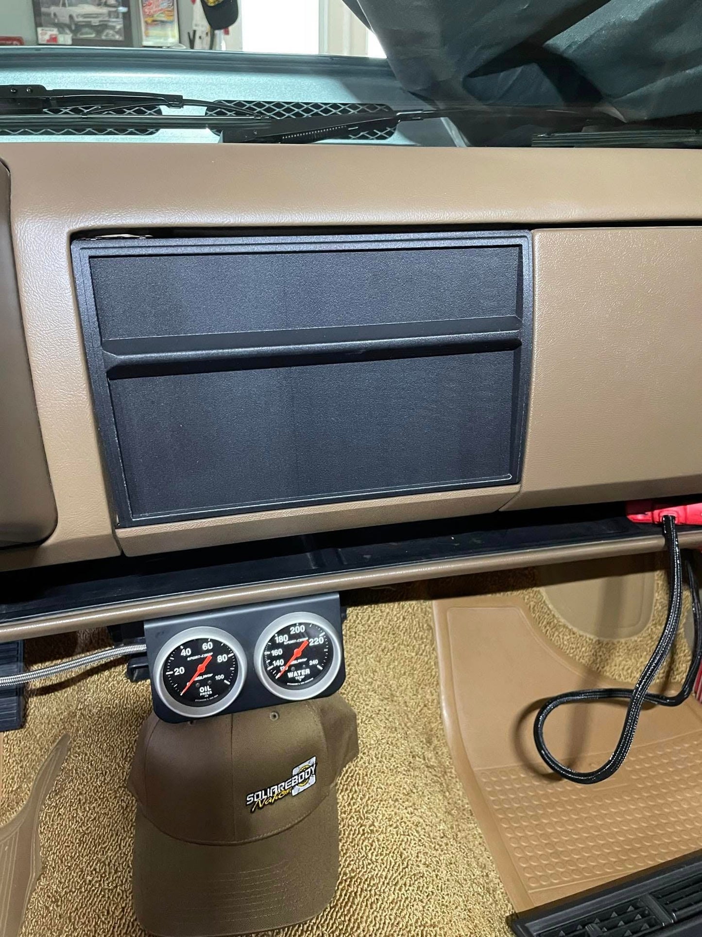 3D Printed Radio Delete Plate for 1986-1993 Chevrolet and GMC S10, Blazer, Jimmy and Sonoma - CarChains3d