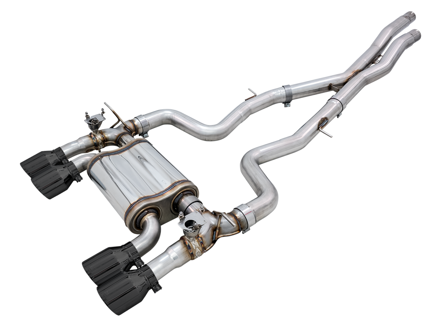 AWE Tuning SwitchPath Catback Exhaust for BMW F8X M3/M4 - Diamond Black 3025-43074