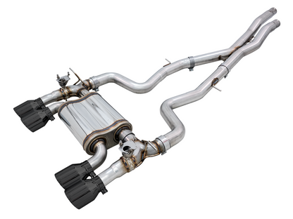 AWE Tuning SwitchPath Catback Exhaust for BMW F8X M3/M4 - Diamond Black 3025-43074