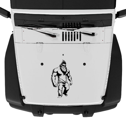 Muscular Sasquatch Hood Graphic