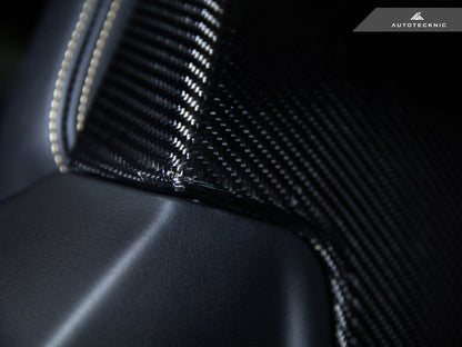 AutoTecknic Dry Carbon Seat Back Cover Set - G42 M240I