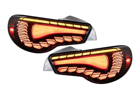 Scion FR-S Subaru BRZ Toyota 86 GT86 FT86 GTS Style LED Tail Lights (2012-2020)