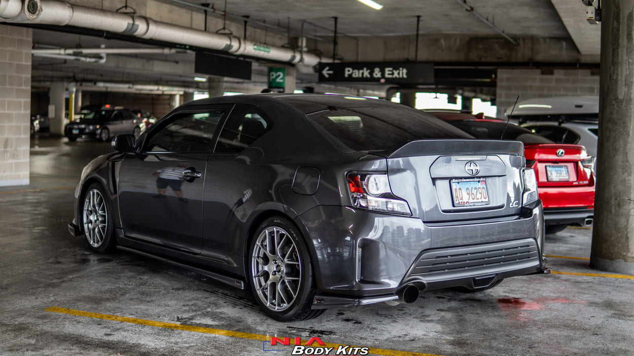 NIA Scion tC NIA Rear Lip Spats body kit 2014-2016 TC14-RA-RWB