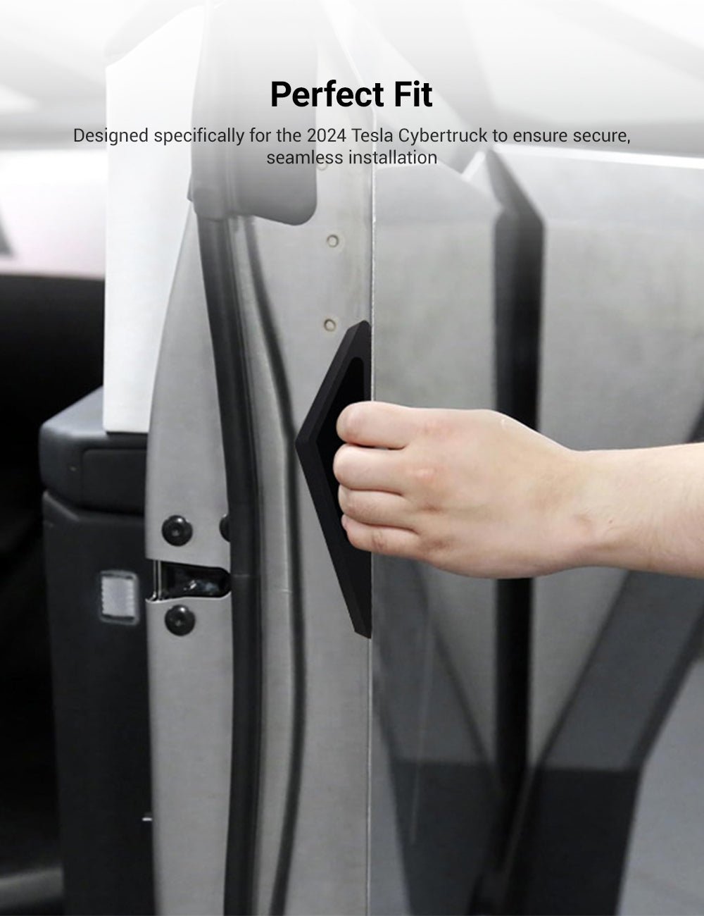 Scratch-Resistant Silicone Door Handles for Cybertruck