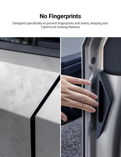 Scratch-Resistant Silicone Door Handles for Cybertruck