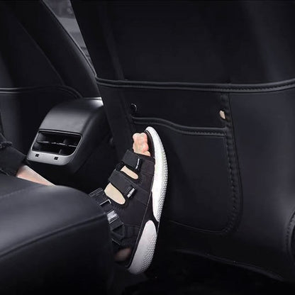 Seat Back Kick Protector for Model 3/Y | Storage Pockets | Easy Clean | TESERY