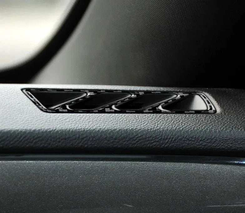 [Set] Carbon Fiber Dash Vent Trim Overlay For Chevy Camaro 2010-2015