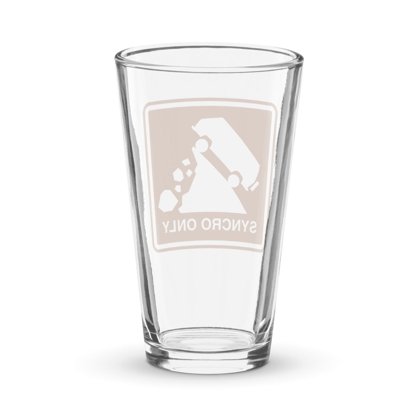 Syncro Only Shaker Pint Glass