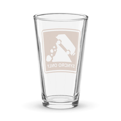 Syncro Only Shaker Pint Glass