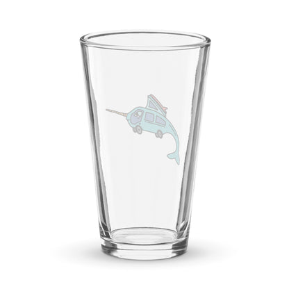 Narwhal Ned Shaker Pint Glass