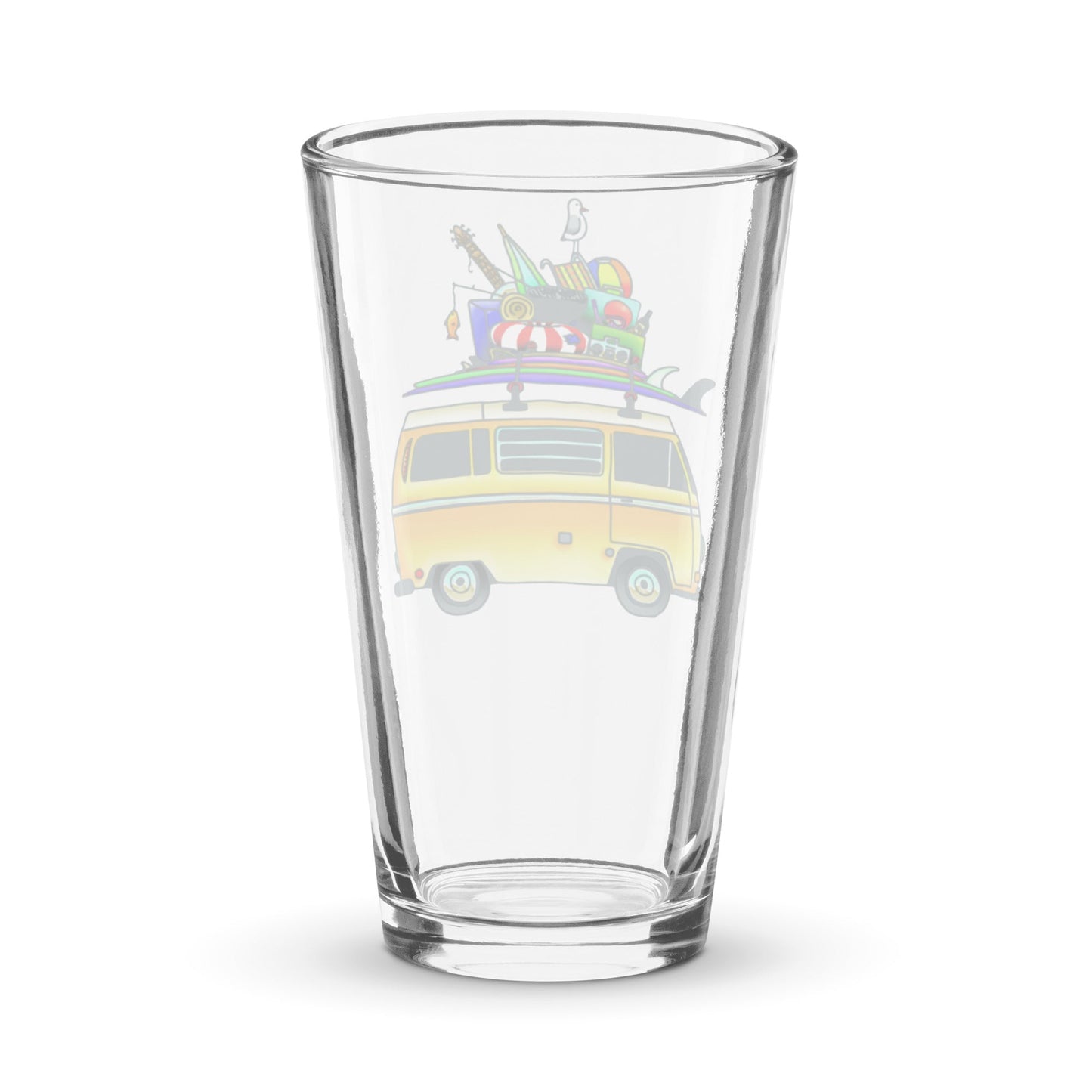RAD Bus Shaker Pint Glass