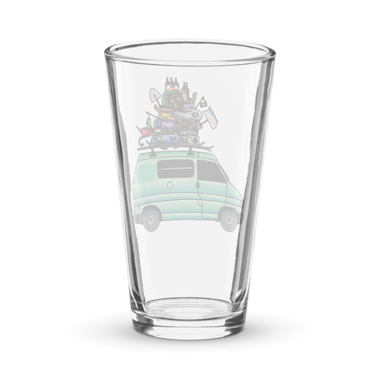 RAD Eurovan Shaker Pint Glass