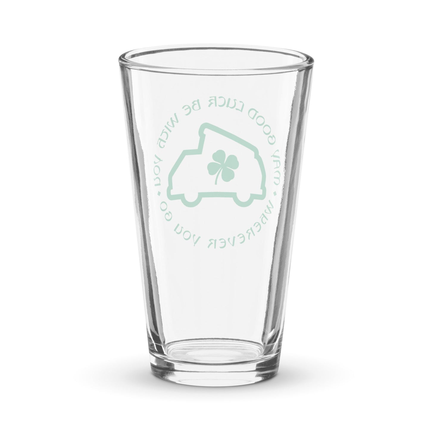 Lucky Westy Shaker Pint Glass
