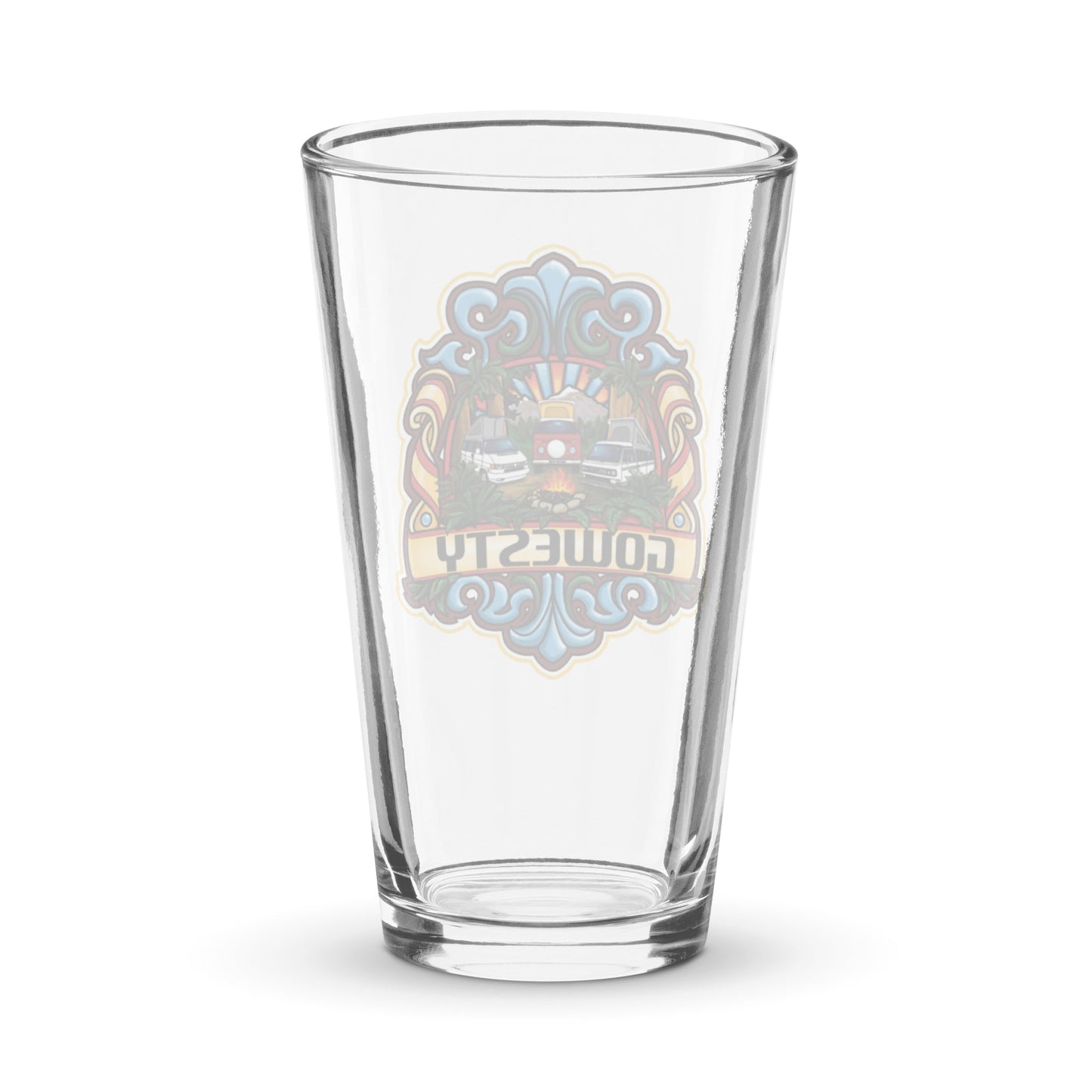 Westylife Campfire Shaker Pint Glass