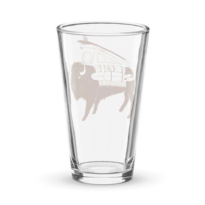 Buffalo Roam Shaker Pint Glass