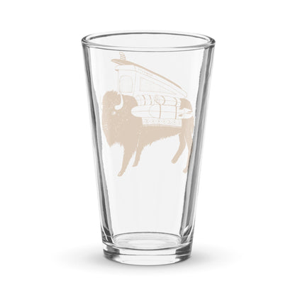 Buffalo Roam Shaker Pint Glass