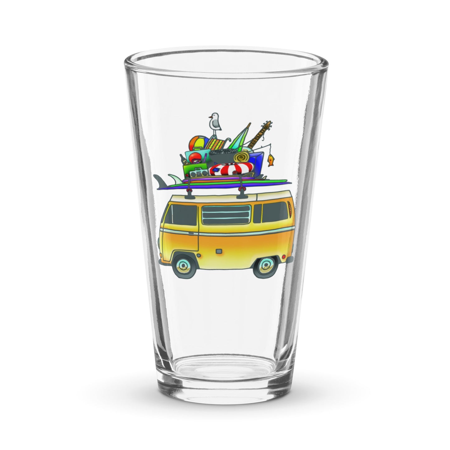 RAD Bus Shaker Pint Glass