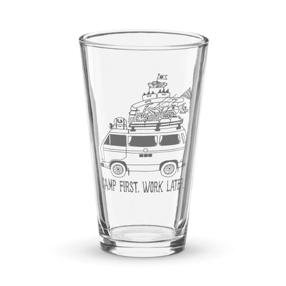 RAD Vanagon Shaker Pint Glass