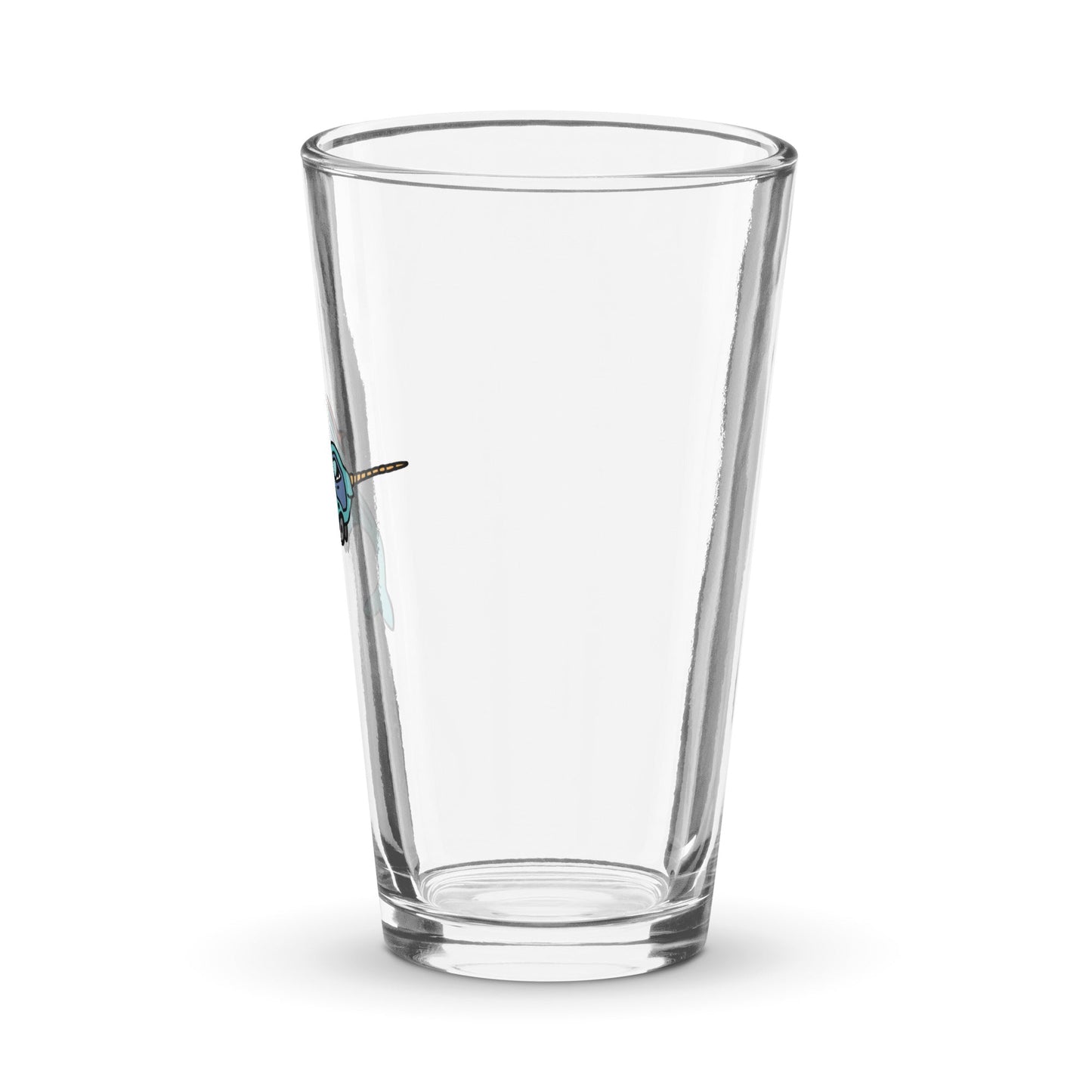 Narwhal Ned Shaker Pint Glass