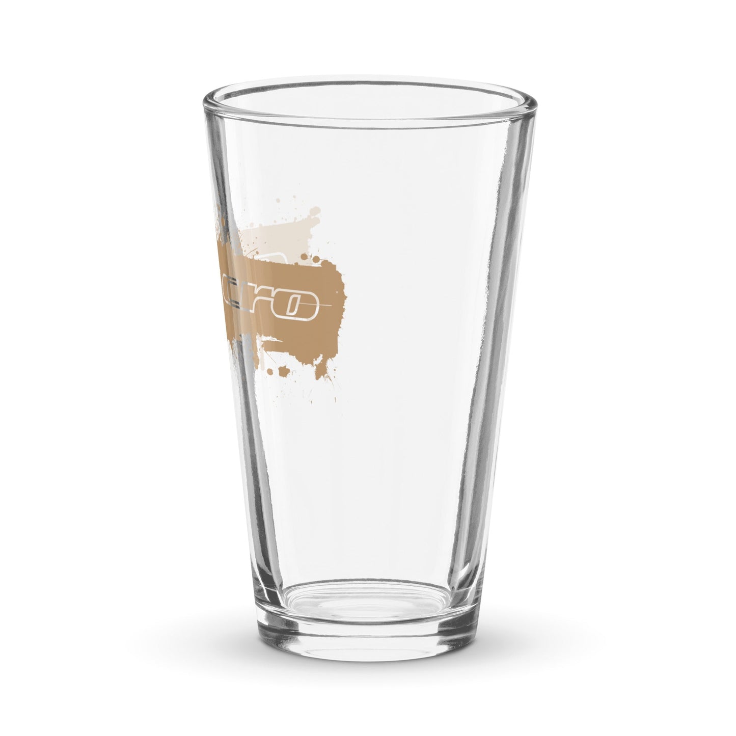 Syncro Splatter Shaker Pint Glass