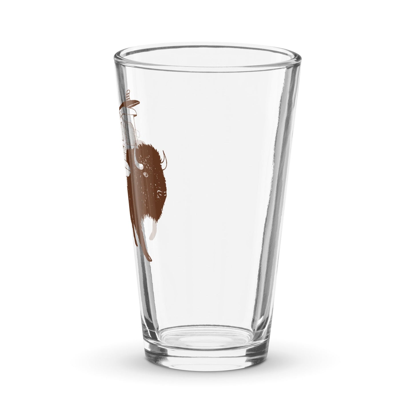 Buffalo Roam Shaker Pint Glass