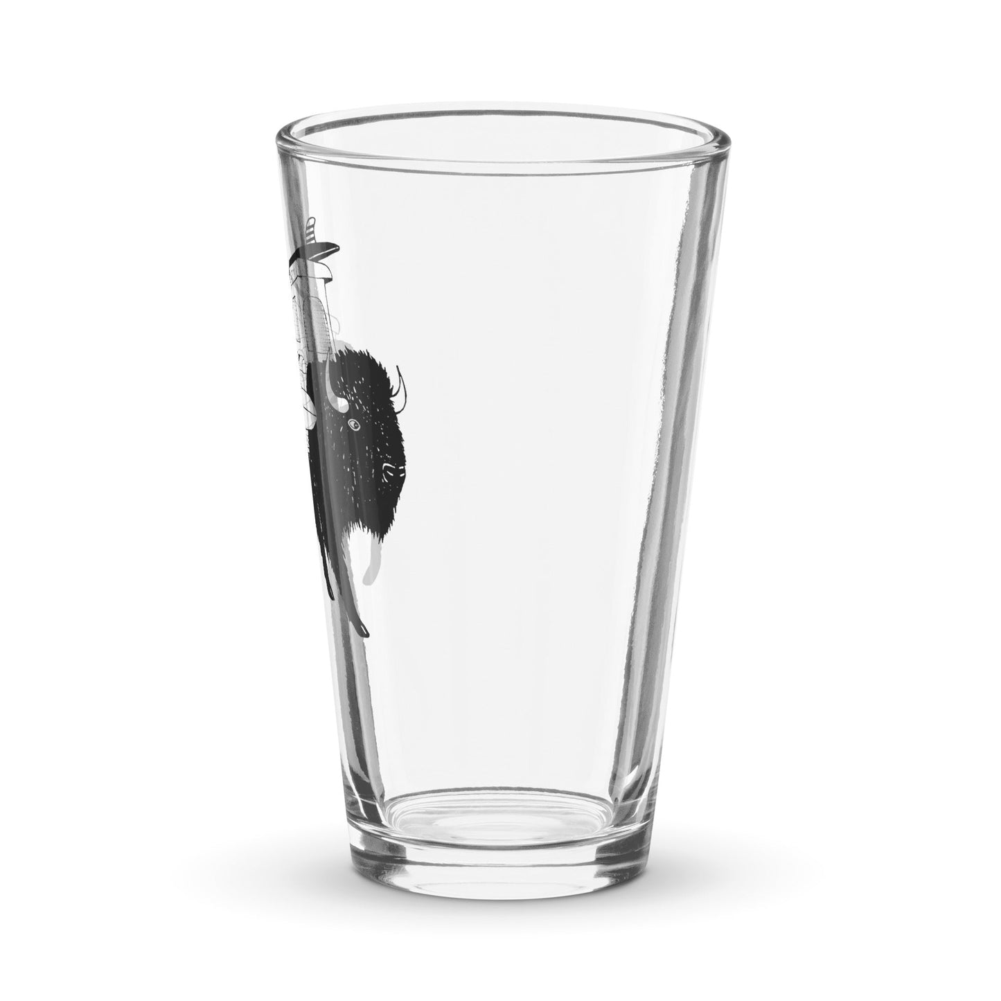 Buffalo Roam Shaker Pint Glass