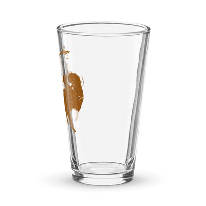 Buffalo Roam Shaker Pint Glass