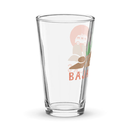 Baja Rocks Shaker Pint Glass