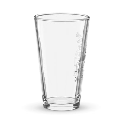 RAD Vanagon Shaker Pint Glass