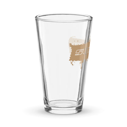 Syncro Splatter Shaker Pint Glass