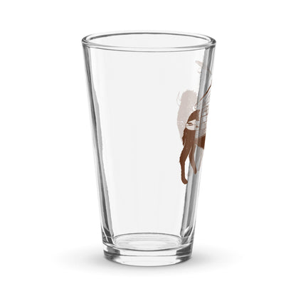 Buffalo Roam Shaker Pint Glass