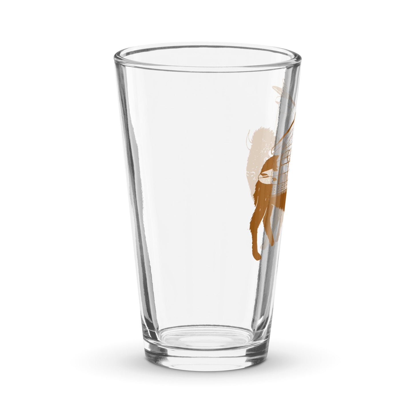 Buffalo Roam Shaker Pint Glass