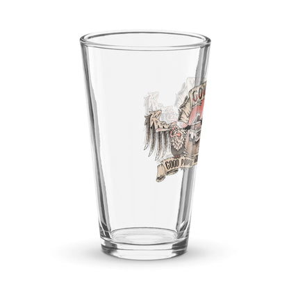 Desert Vulture Shaker Pint Glass