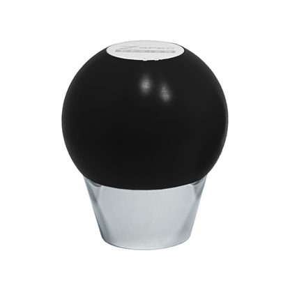 ZSPEC Round Shift Knob, M10-1.25, Delrin & Stainless, 207 Grams, 4-Speed Pattern