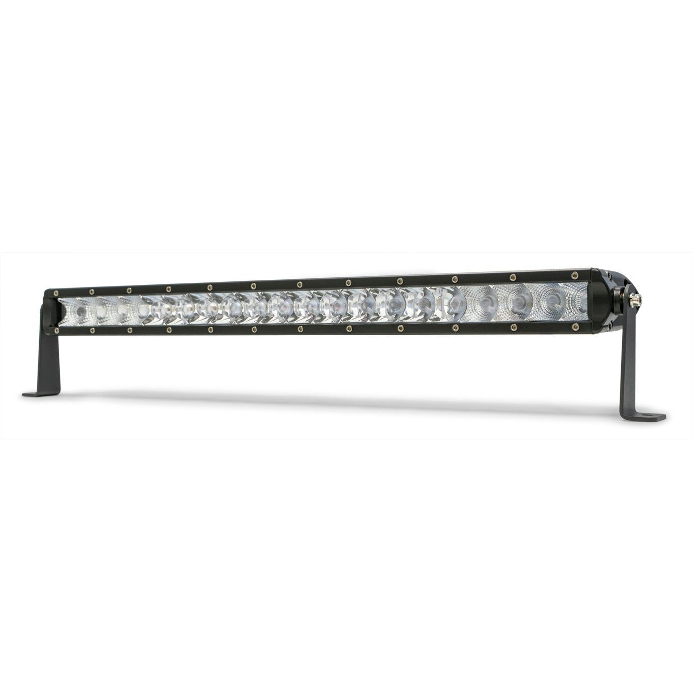 Single Row LED Light Bar with Chrome Face-DV8 Offroad