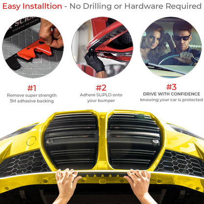 SLiPLO ULTRA Universal Bumper Scrape Guard DIY Kit | Stealthy Protection for Low-Riding Cars